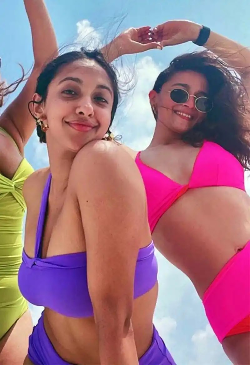 akansha ranjan alia bhatt bikini bollywood bff