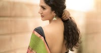 vimala raman backless saree hot south indian actress