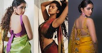 anupama parameswaran in saree hot actress tillu square