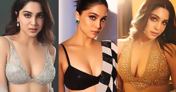 8 hot pics of Sharvari in stylish deep neckline outfits raising the heat.