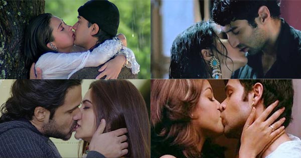 21 hottest kissing scenes GIFs of Bollywood actresses.