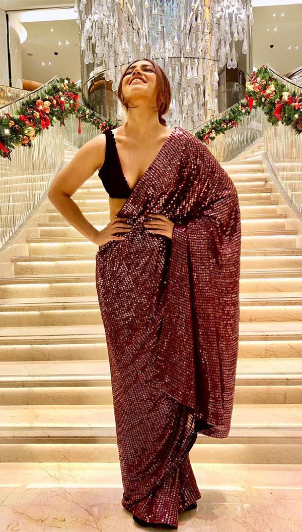 Bhumi Pednekar hot saree bollywood actress