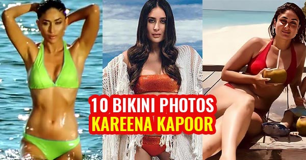 13 hot bikini photos of Kareena Kapoor – Bollywood actress flaunting her sexy body in swimsuit.