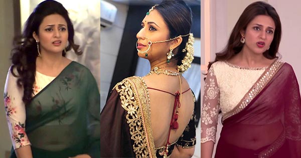 35 hot photos of Divyanka Tripathi in saree and dresses – popular Indian TV actress.