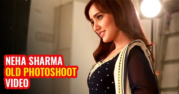 Neha Sharma’s rare old photoshoot – watch the video.