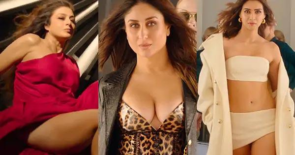 Watch Bollywood’s hottest video Naina feat. Kareena, Kriti and Tabu.