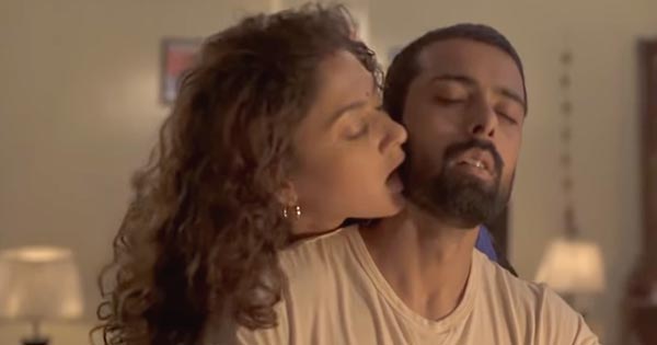 Husband can’t have sex because of a noise he hears – watch Cot short film feat. Manjari Fadnnis and Rahul Bagga.