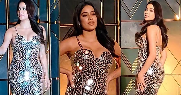 Janhvi Kapoor flaunted her fine curves in a shimmery tight outfit at Apoorva Mehta’s birthday bash – see photos and video.