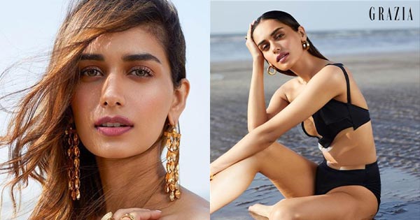 Manushi Chhillar looks too hot to handle in black bikini on the beach – see latest photoshoot.