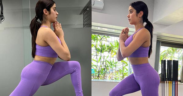 Janhvi Kapoor’s latest viral photos in workout outfit –  see now.