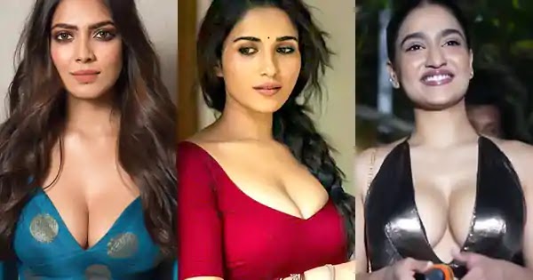 south indian actress cleavage busty