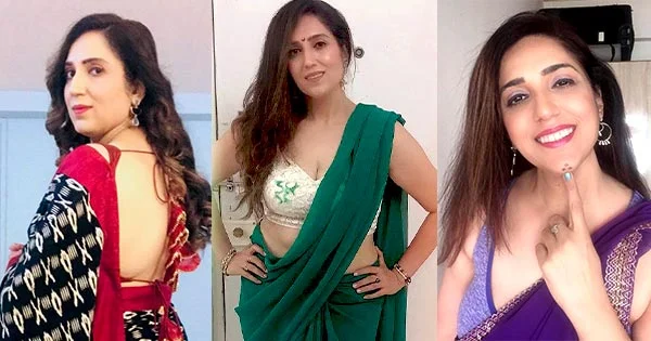 25 hot photos of Gayatri Phulwani in saree – wiki bio, web series, tv shows and Instagram.