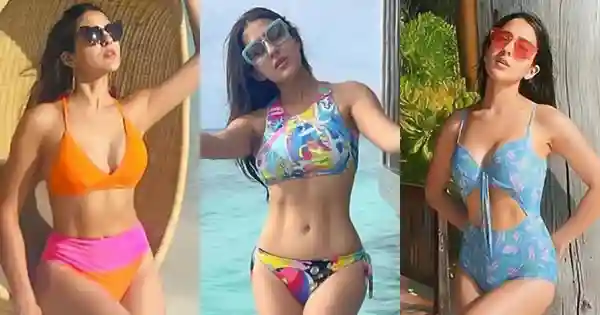 45 hot Sara Ali Khan bikini pics – actress from Murder Mubarak, Atrangi re, Kedarnath and Coolie No. 1.