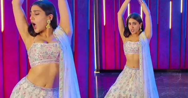 Sara Ali Khan flaunts her toned midriff in latest instagram Reel – watch video.