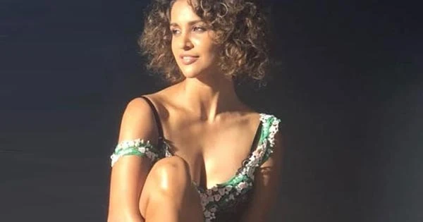 Aisha Sharma shows off ample cleavage and sexy legs in these latest hot photos – see now.