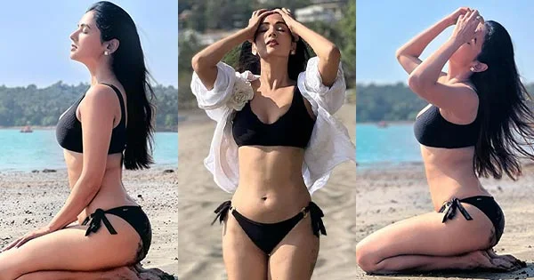 Sonal Chauhah flaunts her sexy body in black bikini – see latest photos.