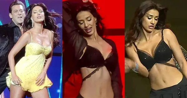 disha patani hot dance dabangg tour 1