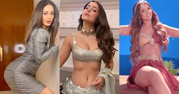 10 hottest videos of Hina Khan in saree and stylish dresses – Instagram Reels.