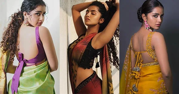 7 hot pics of Anupama Parameswaran in sarees which set social media on fire – Tillu Square actress.