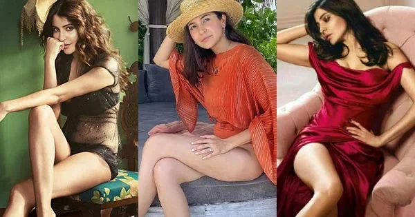 10 pics – Anushka Sharma sexy legs show in stylish dresses, lingerie, swimsuit and more.