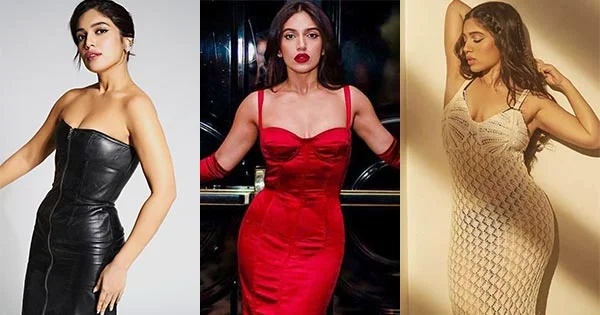 9 hot pics of Bhumi Pednekar in bodycon outfits raising the heat in style.