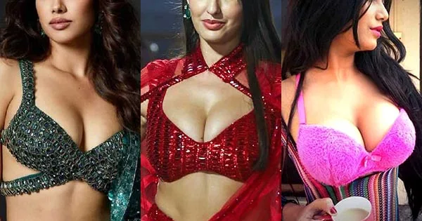 30 Bollywood actresses with big breast.