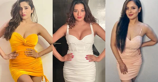 indian tv curvy short bodycon dress