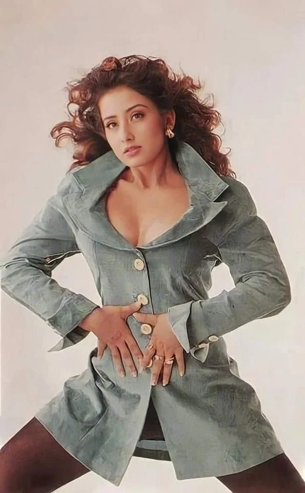 manisha koirala stockings legs 90s bollywood actress