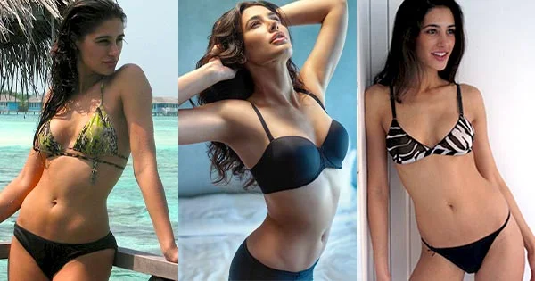 35 hot photos of Nargis Fakhri in bikini and swimsuits.