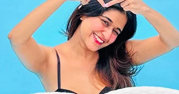 prachi bansal bikini swimsuit indian tv actress shrimad ramayan thapki