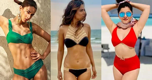 10 Indian TV actresses in bikini – part 6.