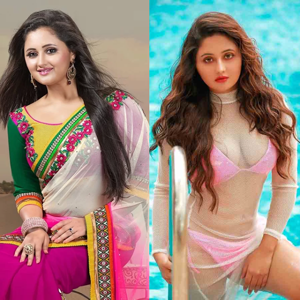 Rashami Desai saree bikini tv actress