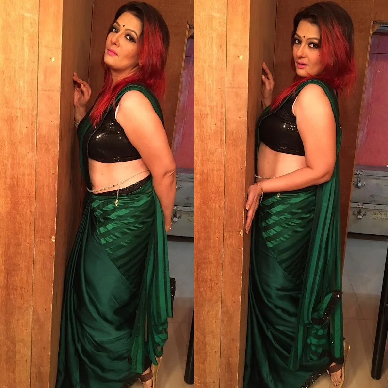 Falguni Rajani gulfam kali hot saree