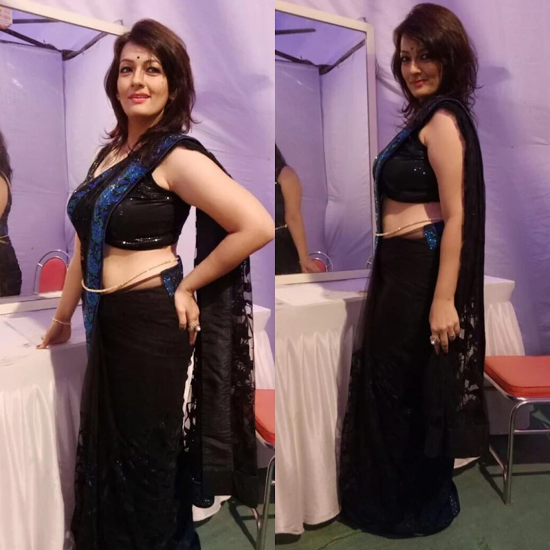 Falguni Rajani gulfam kali hot saree