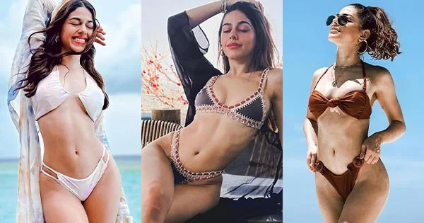 alaya f bikini slim sexy body bollywood actress