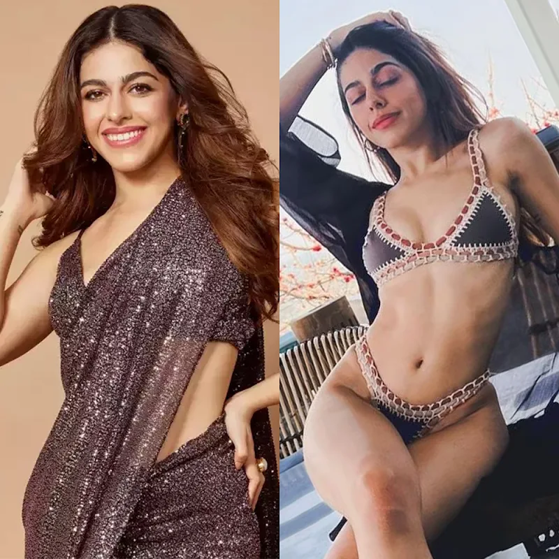 Alaya F – saree vs bikini – 11.