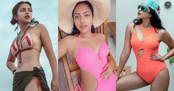 15 hot  photos of Amala Paul in bikini and swimsuits – actress from Bholaa, Aadai and Pitaa Kathalu.