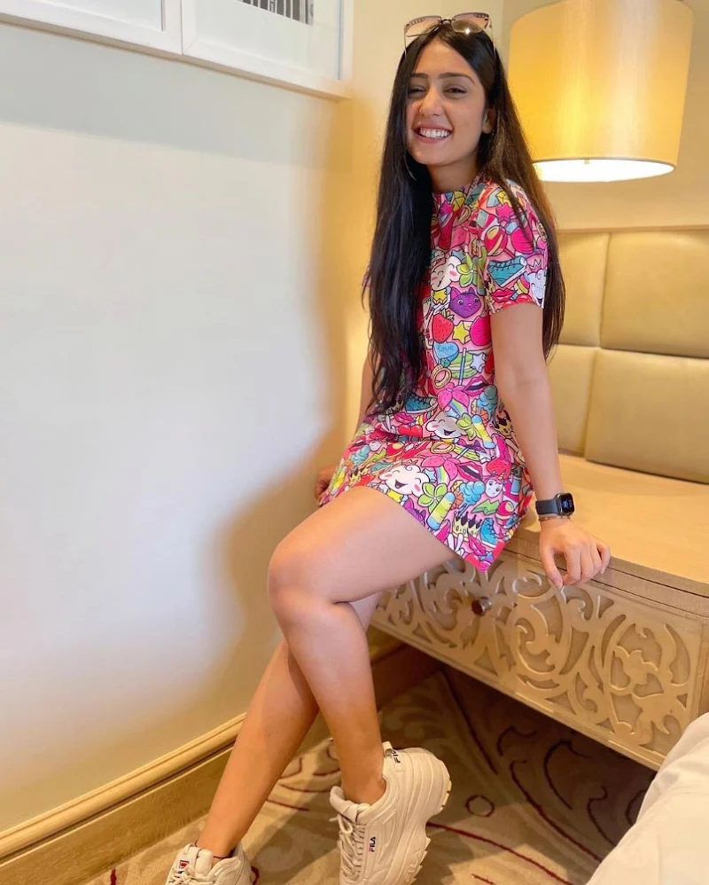 Anjali Tatrari sexy legs short dress hot tv actress