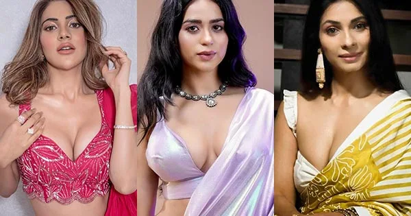 11 hottest women of Bigg Boss who showed ample cleavage in saree.