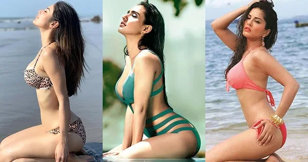 Bollywood actresses in bikini giving teasing sideview of their fine body – see now.