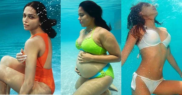 15 Bollywood actresses who posed underwater in bikini/swimsuits – see now.