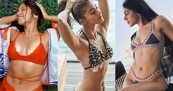 9 Bollywood actresses in crocheted bikini top raising the heat – see now.