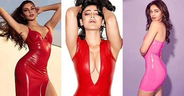 10 Bollywood actresses in latex outfit flaunting their fit sexy body – see now.