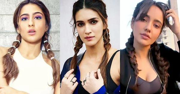 21 Bollywood actresses with pigtail hairstyle – see now.