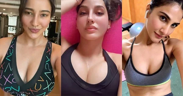 10 Bollywood actresses who shared their post workout sweaty look selfies – see now.