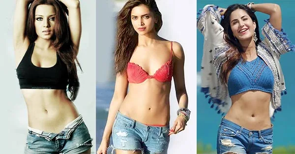 10 Bollywood actresses in denim shorts flaunting sexy midriff and legs – see now.