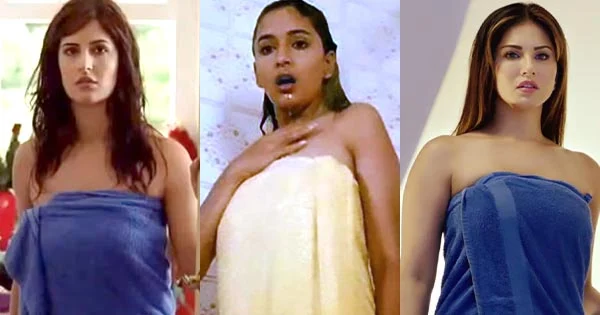 21 hot Bollywood actresses in towel – hot scenes and photos.