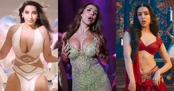 Top 12 hottest item songs/dance numbers of Bollywood of 2022.