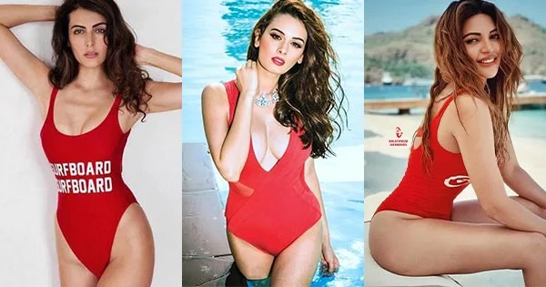 10 Bollywood actresses in red swimsuit giving ‘Baywatch’ vibes – see hot pics.