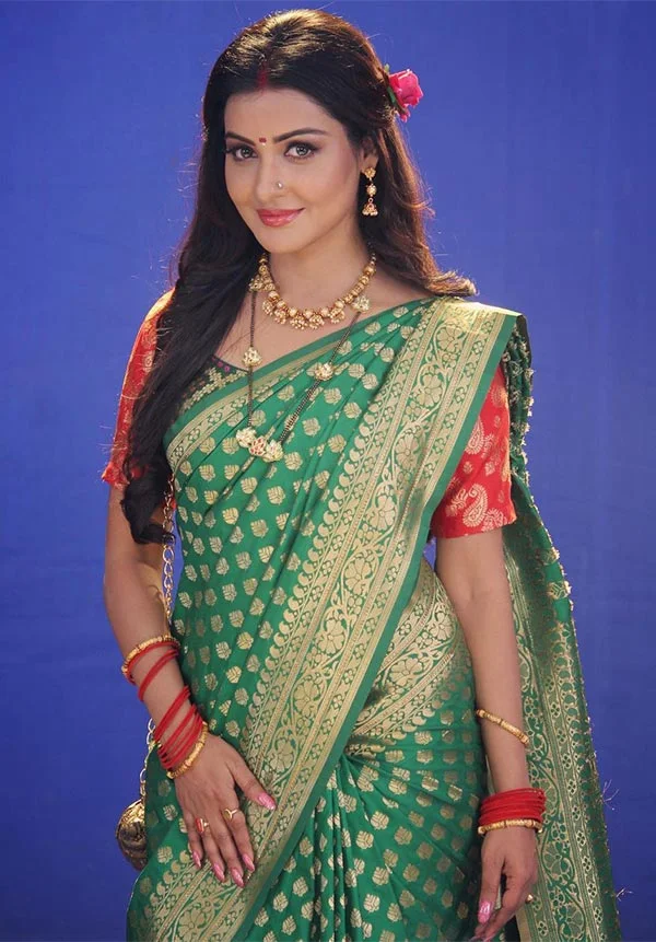 Chhavi Pandey saree hot photos indian tv actress